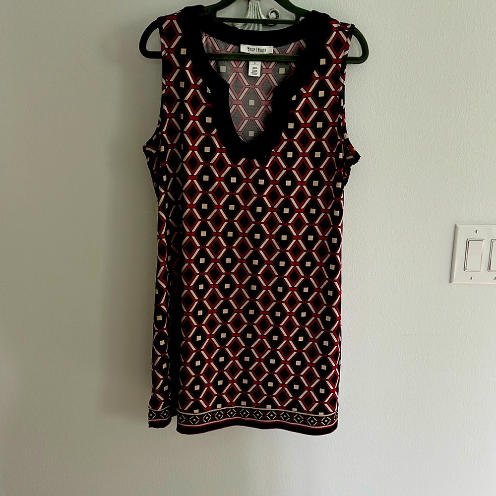 White House Black Market ladies tunic size L